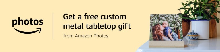amazon photos free metal tabletop photo gift