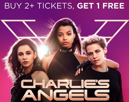 atoms tickets charlies angels tickets promotion buy 2 get 1 free