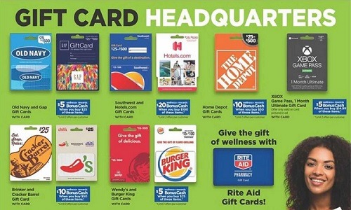 rite aid gift card promotion