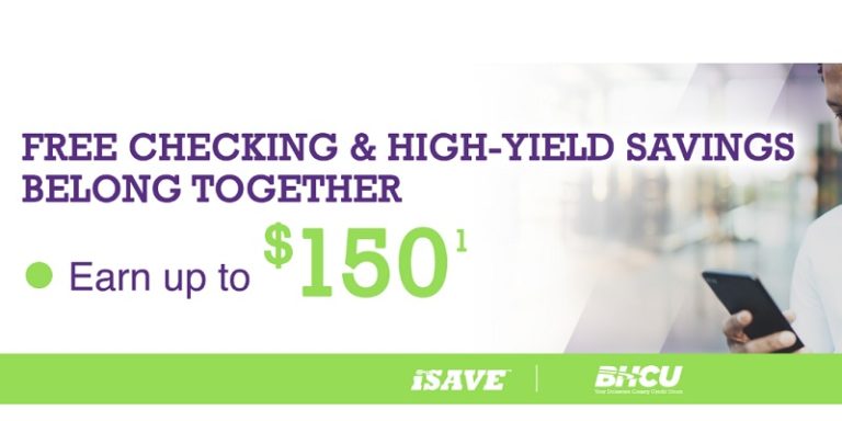 BHCU $150 Checking Bonus (PA)