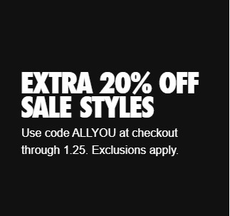 Nike 20 Pct Sale Styles Promotion