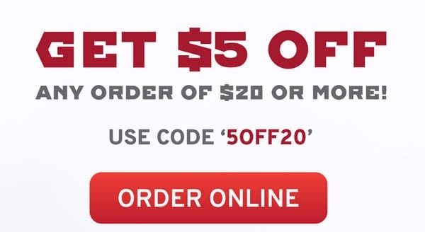 $5 Off $20+ Purchase