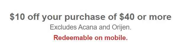 Petco 10 off 40 Promotion