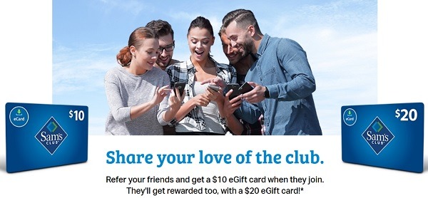 sams club referral sign up