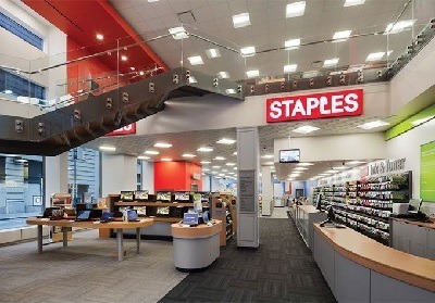 staples 30 off