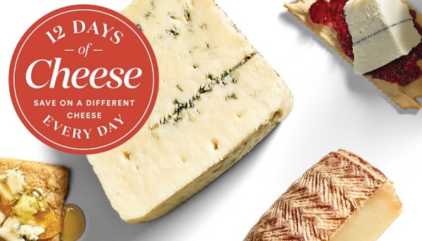 whole foods 12 days of cheese