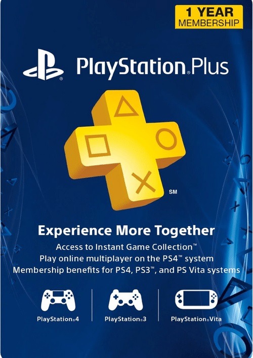 Purchase PlayStation Plus 1 Year Membership for $39.99