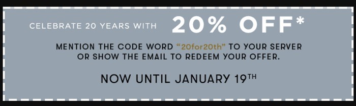 Bonefish Grill Promotions: 20% Off Coupon, Purchase $50 Gift Card for ...