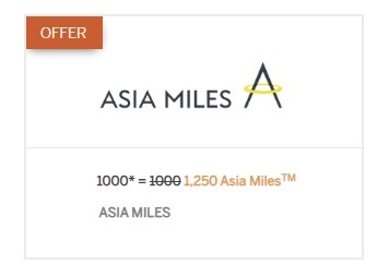 Cathay Pacific Asia Amex Promotion