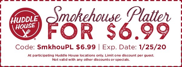 $6.99 Smokehouse Platter Coupon