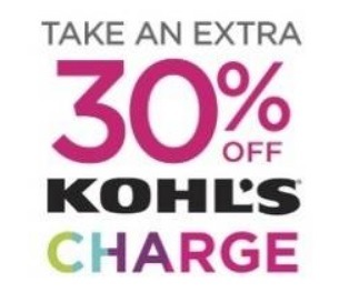 Kohl's Cardholder 30% Promotion