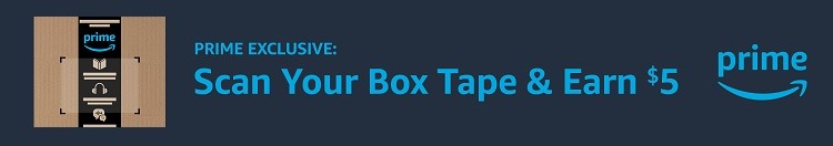 Amazon Box Scan Promotion