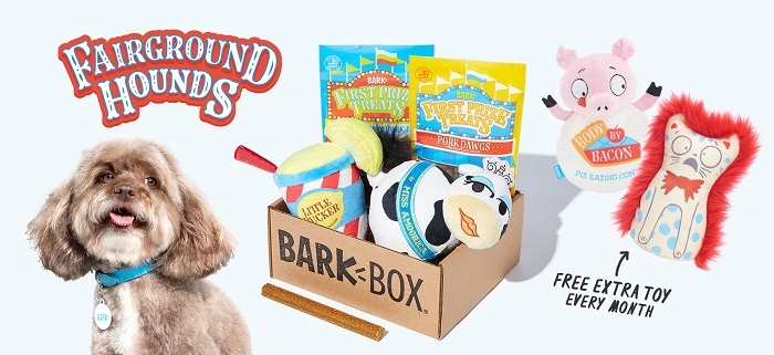 Get A Free Toy in Every BarkBox