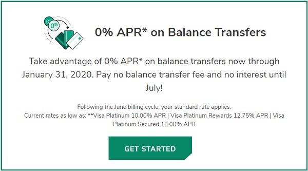 Digital Federal Credit Union Cardholders 0 Apr On Balance Transfers Plus No Balance Transfer Fee