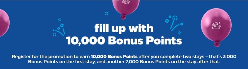 hilton 10,000 bonus points