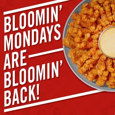 outback steakhouse free bloomin onion