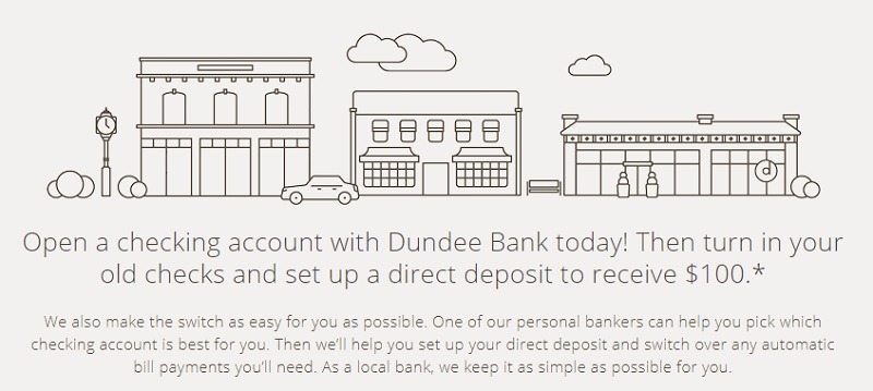 Dundee Bank Promotions