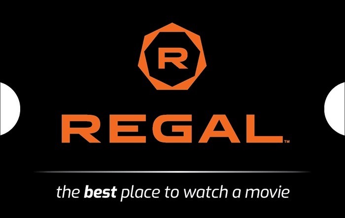 $50 Regal Gift Card for $40
