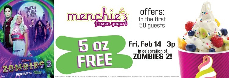 menchies free 5 oz on 2-14