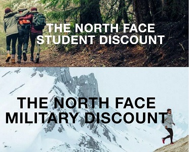 the north face student discount