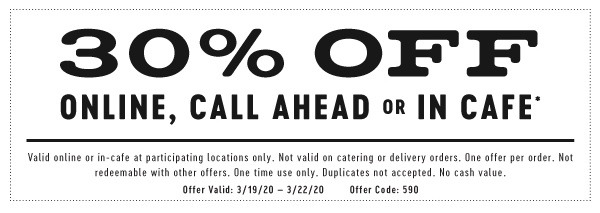 Corner Bakery Cafe Promotions: $2 Off Choose Two Coupon, Etc