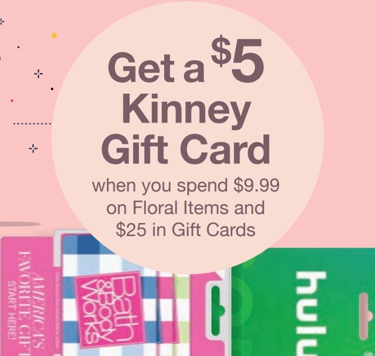 Kinney Drugs Promotions Free 5 Kinney Gift Card Select 25 Gift Card