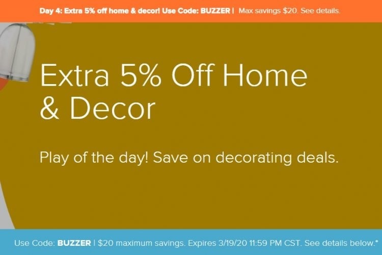Save 5% On Home & Decor Gift Cards