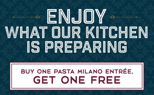 Romano’s Macaroni Grill Promotions: $10 Off $30 Order Coupon, $100 Gift ...