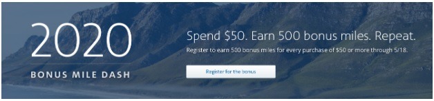 Earn Up to 2,000 Bonus Miles