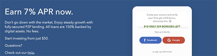 Constant P2P Investment Promotions
