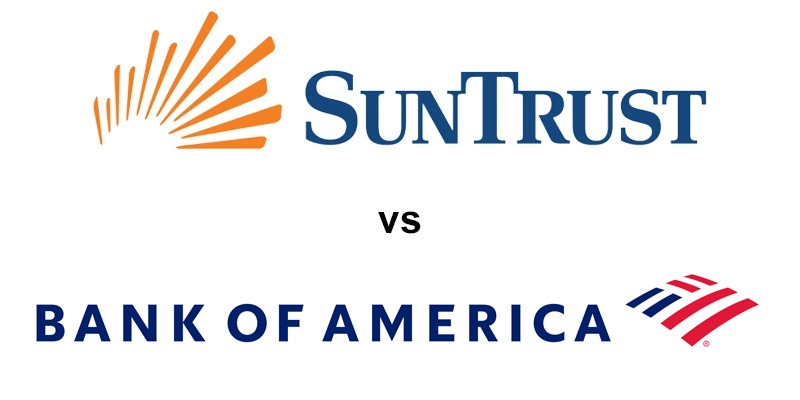 SunTrust Bank vs Bank of America