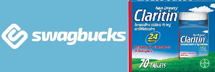 Get $5 Off Coupon or Earn 1,500 SB on Claritin Allergy Medicine