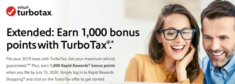1,000 Bonus Points w/ TurboTax