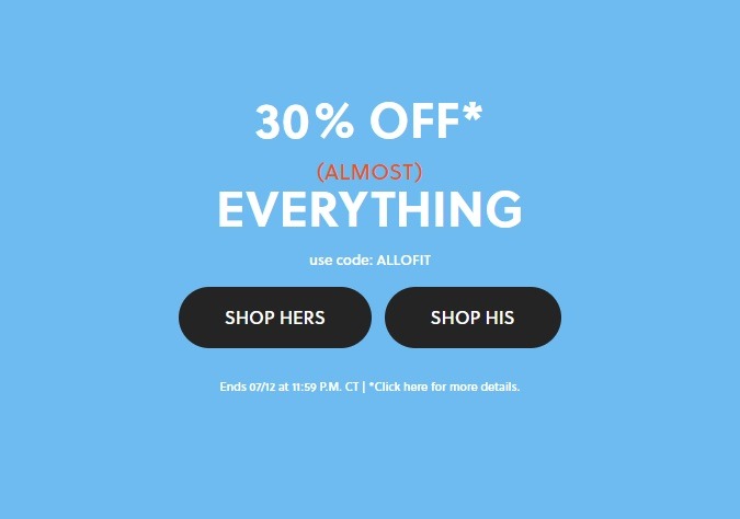 30% Off Purchase Coupon