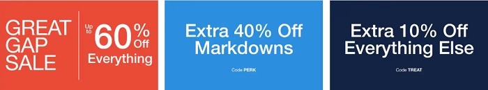 gap promotions code