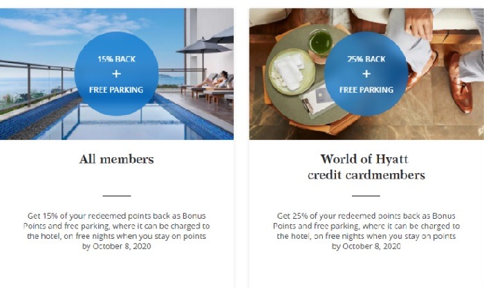 Get Free Parking + 15% Up to 25% Rebate on Award Bookings