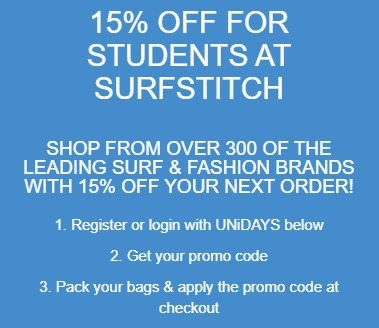 15% Off Student Discount