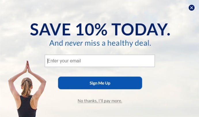 10% Off w/ Email Sign-Up