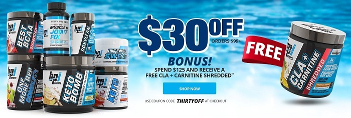 $30 Off $99+ Order Coupon