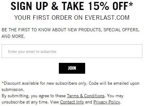 Get 15% Off w/ Email Sign-Up