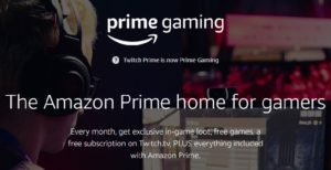 Amazon Prime Gaming Promotions