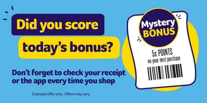 Up to 40x Points Mystery Bonus Coupon
