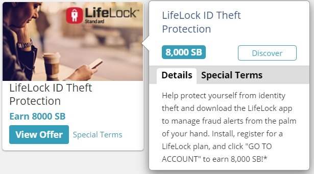 Get 8,000 SB w/ LifeLock Sign Up