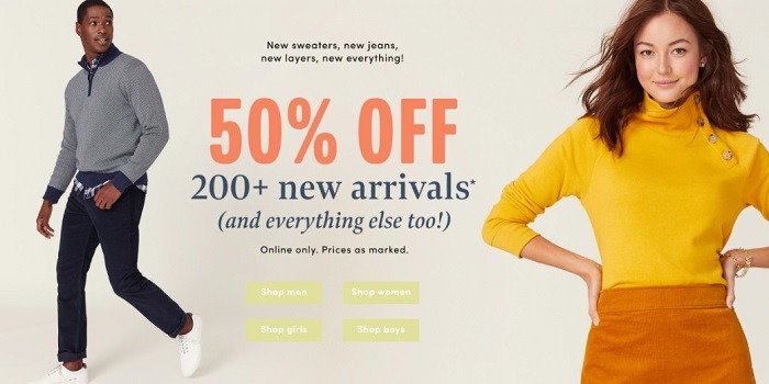 50% Off New Arrivals