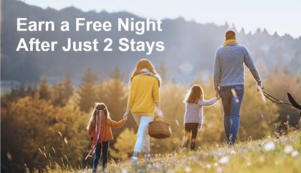 Earn Free Night After Two Stays