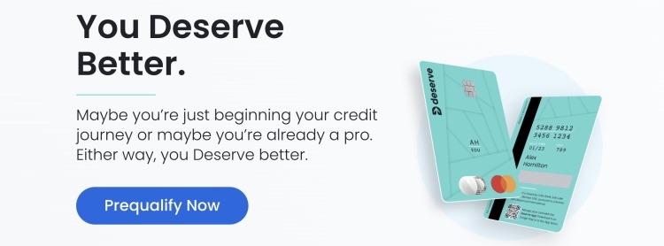 Deserve Credit Card Promotions