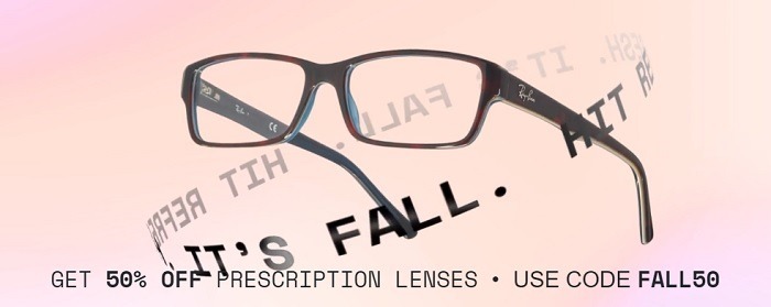 50% Off Prescription Lenses Coupon