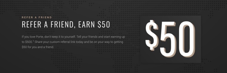 TradeUP: Free Stocks, $50 Bonus; Free Giftbox Stock Referrals, $50 sign up bonus. Porte Banking Promotions: $50 Sign-Up Bonus & Give $50, Get $50 Referrals