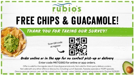 Rubio’s Coastal Grill Promotions: Get $5 Bonus Coupon for Every $25 ...