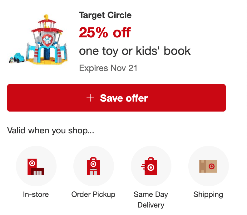 Target Circle Promotions Get 10 Off One Item, Six Months Of Shipt For
